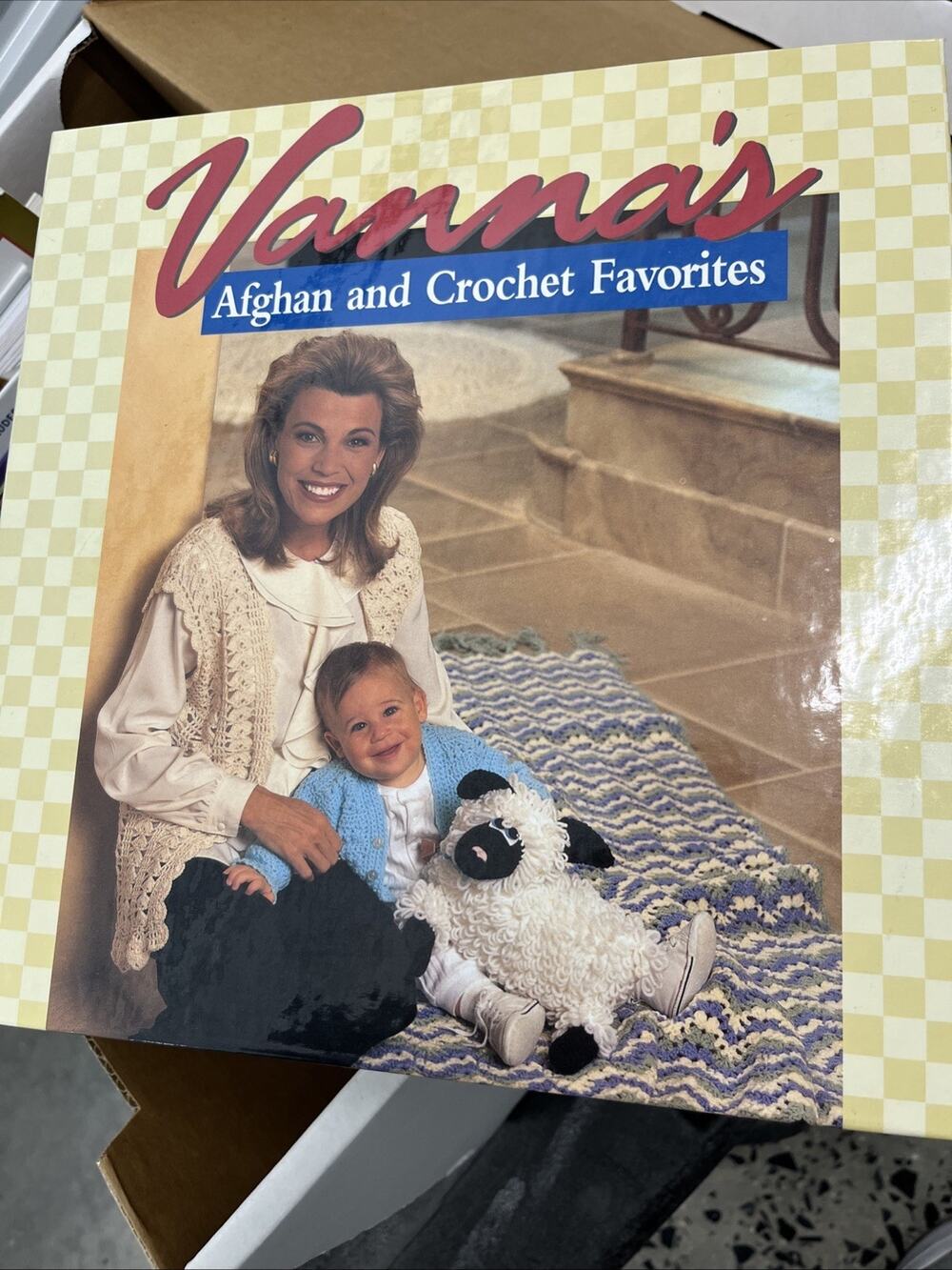Vanna White Afghan And Crochet Favorites Oxmoor House Binder Many Patterns